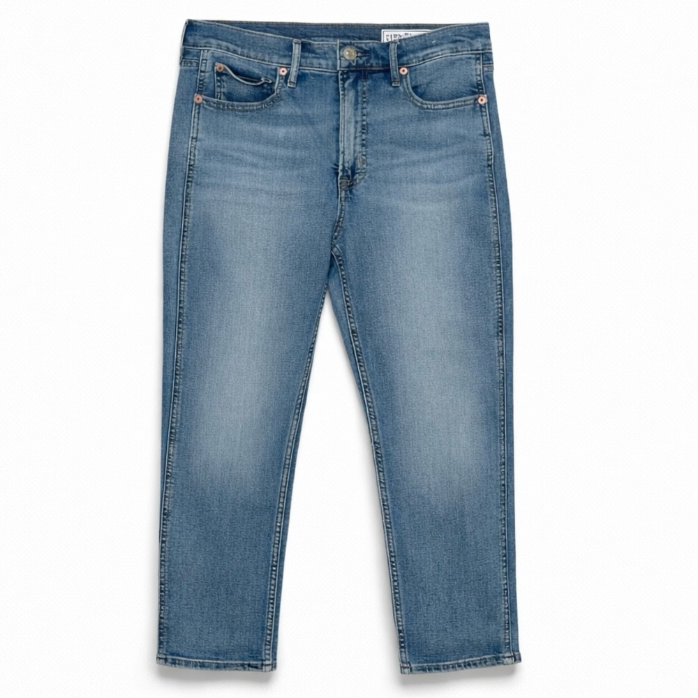 GAP Women's Vintage Slim High Rise Blue Jeans - Picture 2 of 4